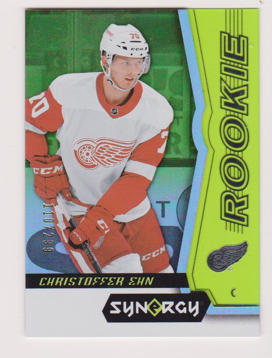 2018-19 Synergy Green #57 Christoffer Ehn 110/299 RC (image for) 2018-19 Synergy Green #57 Christoffer Ehn 110/299 RC